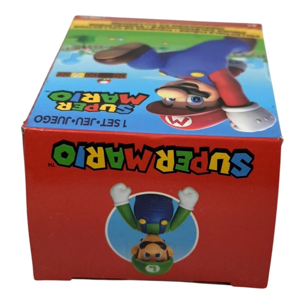 Nintendo Super Mario Luigi 2.5 Inch Collectible Figure Jakks Pacific New